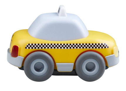 Haba Kullerbü - Taxi, Vehículo De Juguete Antracita/Blanco (Mate) 1306677001