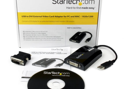 Startech Tarjeta De Video Externa Usb A Dvi 1920x1200