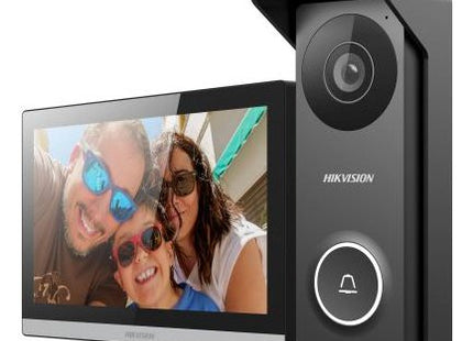 Hikvision Ds-Kis313-P Sistema De Intercomunicación De Video 17,8 Cm (7") Gris, Blanco