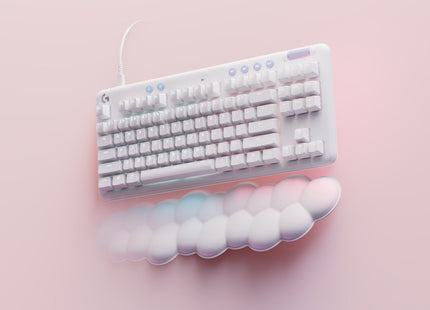 Teclado Ingles Logitech G G713 Usb Qwerty Internacional De Ee.Uu. Blanco