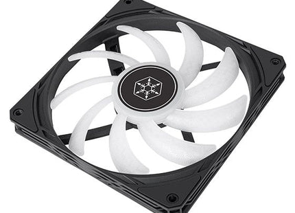 Ventilador  Silverstone Air Slimmer 140 Argb, Negro