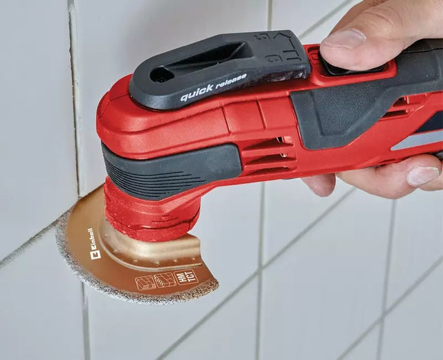 Juego De Herramientas Múltiples Einhell Para Azulejos, 4 Piezas, Muela Abrasiva (Para Herramientas Multifunción 49708750