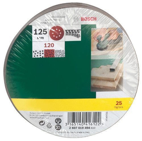 Bosch 2 607 019 494 Accesorio Para Lijadora 25 Pieza(S)