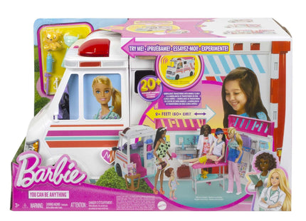 Mattel Barbie 2-In-1 Ambulance Playset, Vehículo De Juguete