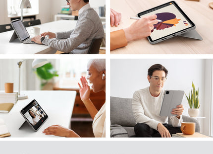 Logitech Combo Touch Funda Con Teclado (Esp) Para Ipad Pro 11 Pulgadas (1a, 2a, 3a Gen - 2018, 2020, 2021), Teclado Retroiluminado Extraíble, Trackpad