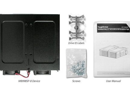 EAN 4711132869590 - Icy Dock MB998SP-B unidad de disco multiple 0 TB Negro imagen 9