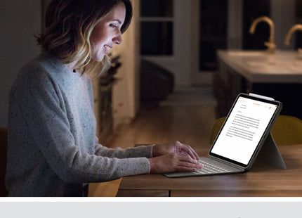Logitech Combo Touch Funda Con Teclado (Esp) Para Ipad Pro 11 Pulgadas (1a, 2a, 3a Gen - 2018, 2020, 2021), Teclado Retroiluminado Extraíble, Trackpad