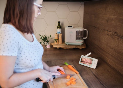 Eta Eta530690000 Mimi Baby Monitor, Flexible Camera, White Green