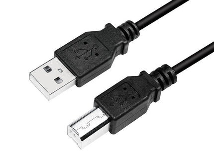Cable Usb Logilink, Usb 2.0, 2x Macho 5 M, Negro