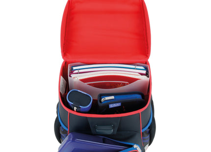 EAN 4008110370934 - Herlitz Loop Plus High Speed juego de mochila escolar Niño Poliéster Azul, Rojo imagen 5