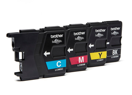 EAN 5014047562112 - Brother LC985VALBP cartucho de tinta 4 pieza(s) Original Negro, Cian, Magenta, Amarillo imagen 2
