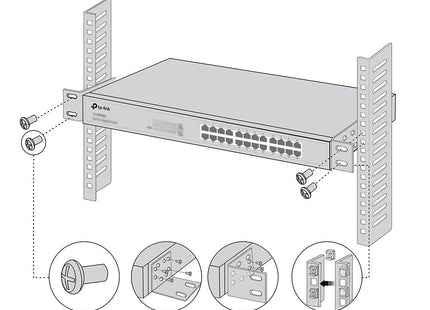 EAN 4897098689684 - TP-Link Omada RackMount Kit-13 Kit de montaje imagen 3