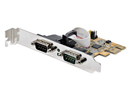 Startech 21050-Pc-Serial-Lp Tarjeta Pci-E 2 Puertos Serie 5v/12v