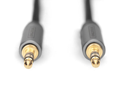 EAN 4016032481133 - Digitus DB-510110-030-S cable de audio 3 m 3,5mm Negro imagen 2