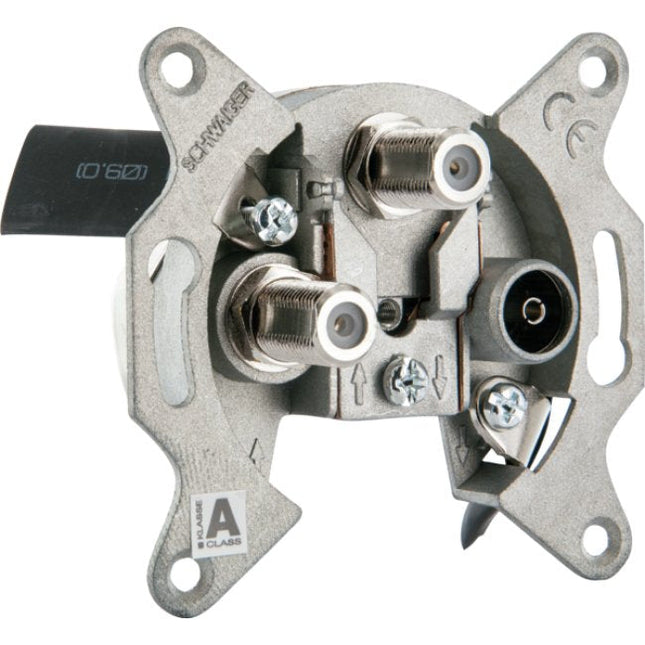 Toma Única Schwaiger Dos Conexiones Sat-Zf 2 Db