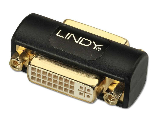 Lindy 41233 Adaptador  Dvi-I Hembra A Hembra Negro