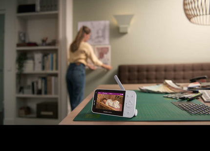 EAN 8710103974604 - Philips AVENT SCD921/26 video-monitor para bebés 400 m Wi-Fi Blanco imagen 7