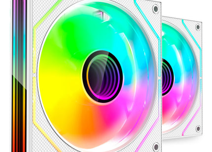 EAN 8435693109884 - Mars Gaming MF3DPROX2W sistema de refrigeración para ordenador Carcasa del ordenador Ventilador 12 cm Bla imagen 1