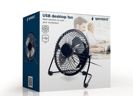 EAN 8716309086639 - Gembird NF-03 ventilador Negro imagen 5