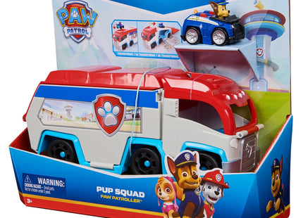Spin Master Paw Patrol - Patrullero Del Escuadrón De Cachorros Con Coche De Juguete Chase  6071544