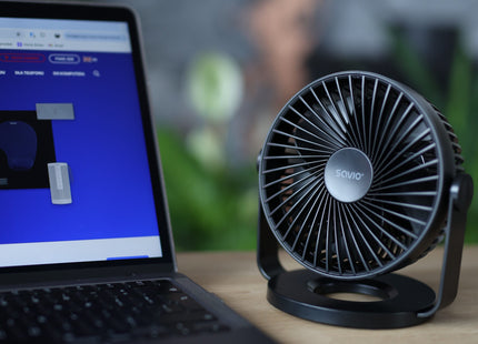 EAN 5901986048589 - Savio AD-01 ventilador Negro imagen 12