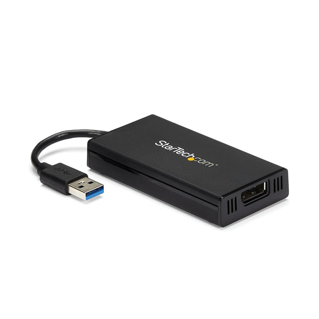 EAN 0065030858380 - StarTech.com USB32DP4K Adaptador gráfico USB 3840 x 2160 Pixeles Negro imagen 1