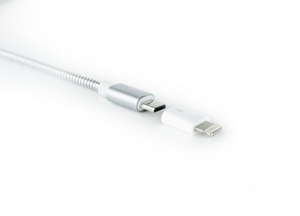 Nanocable Adaptador Lightning A Micro Usb - Lightning/M-Micro B/H - Blanco