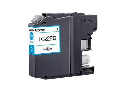Tinta Original Brother Lc22ec Xl Alta Capacidad Cian