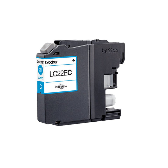 Tinta Original Brother Lc22ec Xl Alta Capacidad Cian