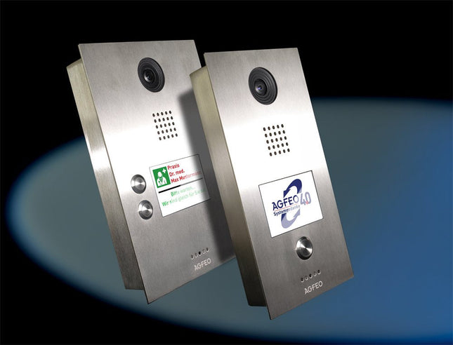 Agfeo Ip-Video Tfe 2 Sistema De Intercomunicación De Video 8,89 Cm (3.5") Acero Inoxidable