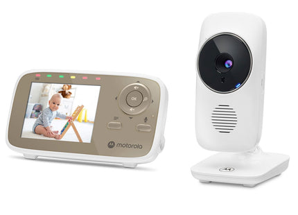 EAN 5055374710135 - Motorola VM483 video-monitor para bebés 300 m FHSS Oro, Blanco imagen 2
