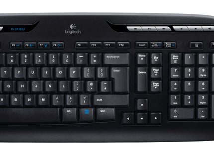 Teclado Ingles Logitech Mk330 Internacional Wireless Combo Unifying P/N:920-003989