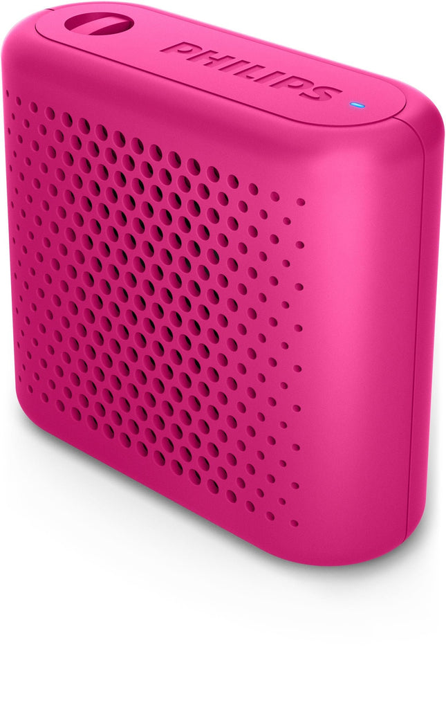 Philips Altavoz Bt55p Bluetooth Portatil Rosa Bateria Recargable Color Rosa