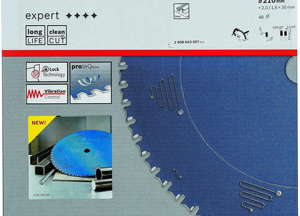 Hoja De Sierra Circular Bosch Expert For Steel, 210 Mm