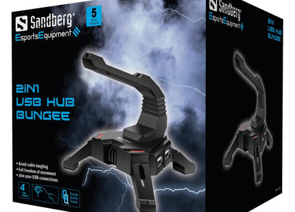 Sandberg 133-92 Sandberg 2in1 Usb Hub Bungee