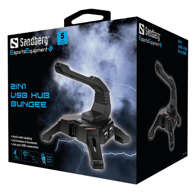 Sandberg 133-92 Sandberg 2in1 Usb Hub Bungee