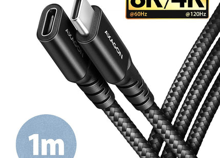 EAN 8595247907363 - Axagon BUCM32-CF10AB cable USB USB 3.2 Gen 2x2 1 m USB C Negro imagen 1