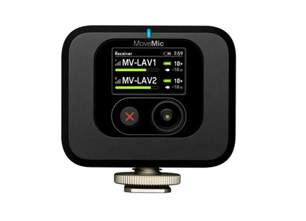 Shure Mv-R-Z6 Receptor Para Micrófono Inalámbrico Soporte Para Cámara