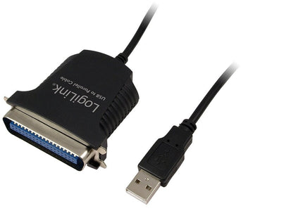 Logilink Adaptador Usb Macho / Paralelo Macho