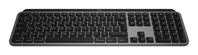 Logitech Master Series Mx Keys S For Mac Teclado Full Size Retroiluminación Inalámbrico Bluetooth Le Qwerty Italiano Gris Espacio