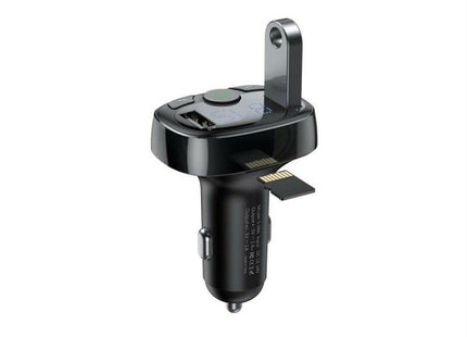Fm Transmitter Fm To The Car Lighter Socket Baseus Cctm-01 (Microsd, Usb 2.0)