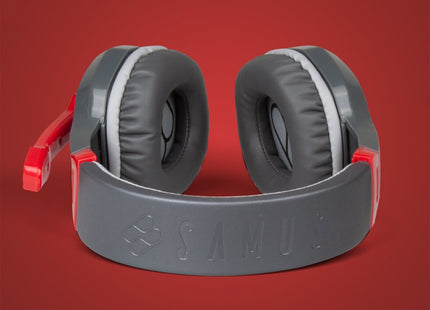 Auriculares Gaming Con Micrófono Fr-Tec Samus Jack 3.5 Rojos