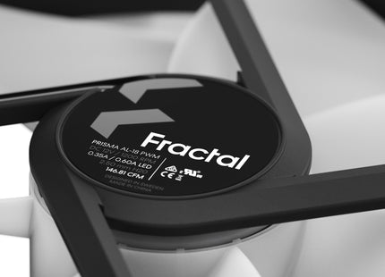 EAN 7340172702580 - Fractal Design Prisma AL-18 PWM Carcasa del ordenador Ventilador 18 cm Negro, Blanco 1 pieza(s) imagen 6