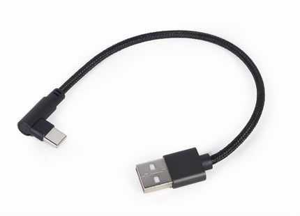 Gembird Cable Usb 2.0 Am-> Usb Type-C (M) 0.2m Negro Cc-Usb2-Amcml-0.2m
