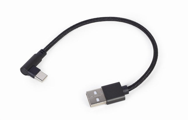 Gembird Cable Usb 2.0 Am-> Usb Type-C (M) 0.2m Negro Cc-Usb2-Amcml-0.2m