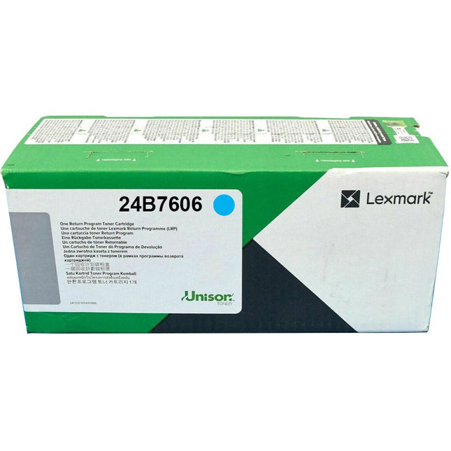 EAN 734646761451 - Lexmark 24B7606 cartucho de tóner 1 pieza(s) Original Cian imagen 1