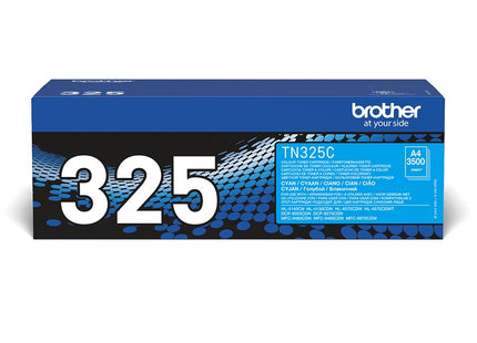 EAN 4054318513673 - Brother TN-325C cartucho de tóner 1 pieza(s) Original Cian imagen 1