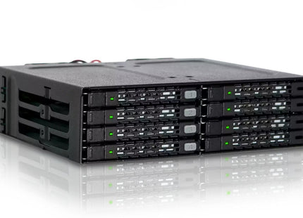 Icy Dock Mb998ip-B Panel Bahía Disco Duro Negro