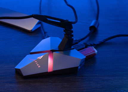 Verbatim Soporte Para El Cable Del Ratón Surefire Gaming Axis Bungee Hub