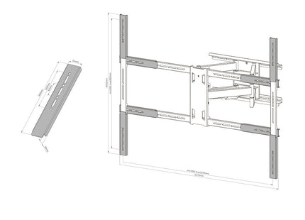 Neomounts By Newstar Select Neomounts Kit De Extensión Vesa